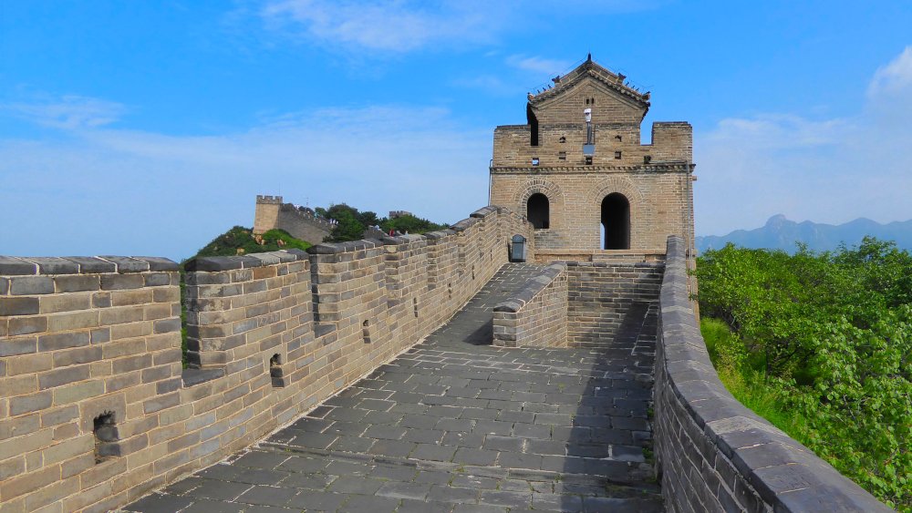 Chinesische Mauer Wehrturm