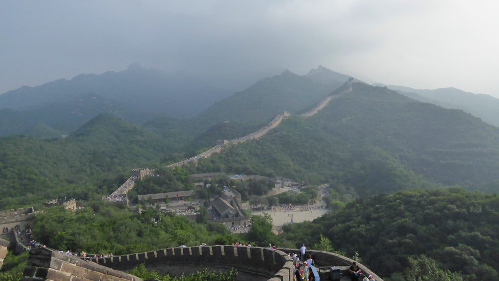 Chinesische Mauer von oben