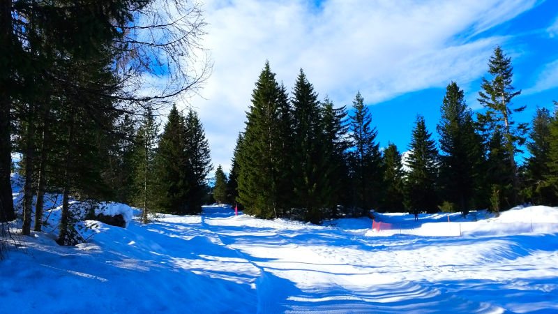 Lavazejoch Start Wanderung