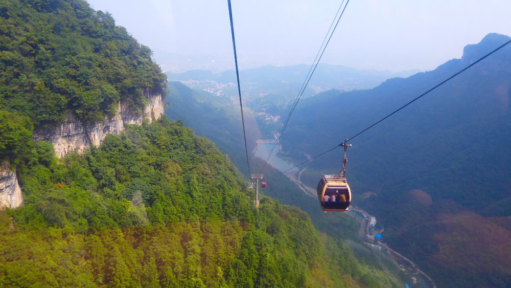 Seilbahn Tianmen Mountain Zhangjiajie