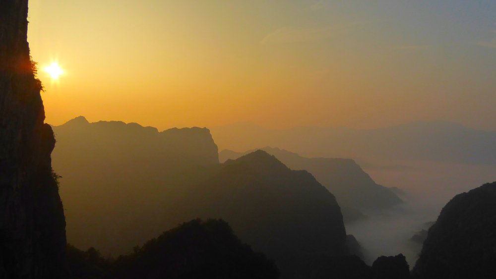 Sonnenaufgang Zhangjiajie