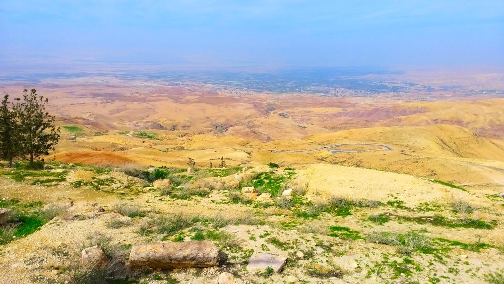 Blick auf verheißenes Land