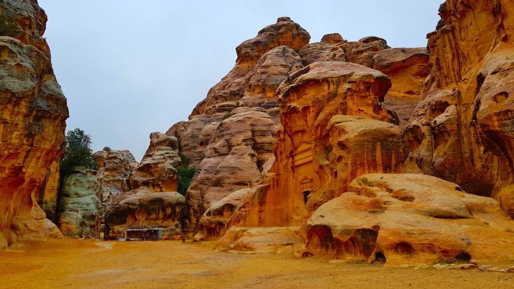 Eingang Little Petra