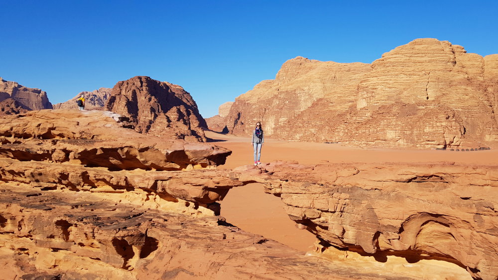 Kleine Brücke Wadi Rum