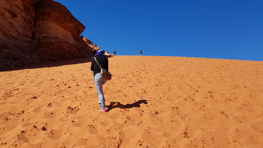 Rote Sanddüne Wadi Rum