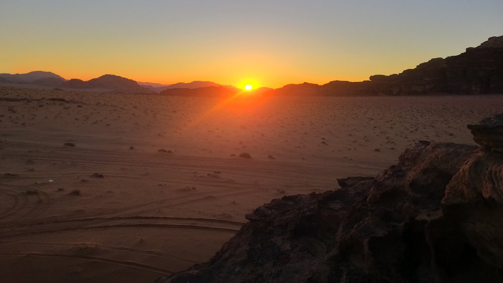 Sonnenuntergang Wadi Rum