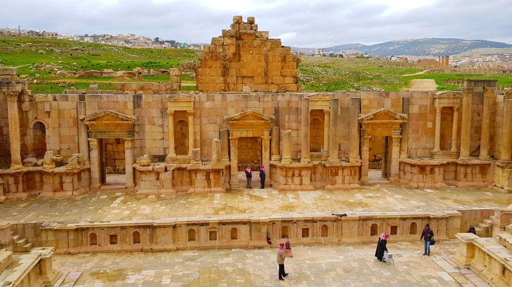 Südliches Theater Jerash Jordanien