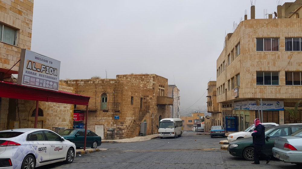 Straße Jordanien