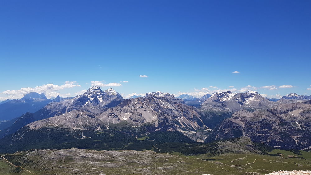 Ausblick von Seekofel