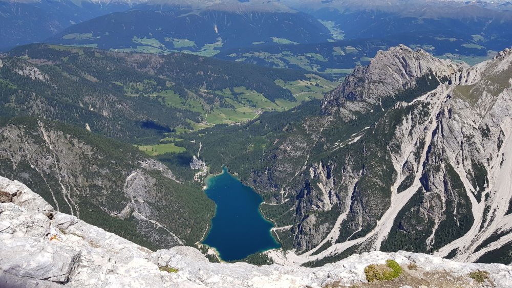 Pragser Wildsee von oben