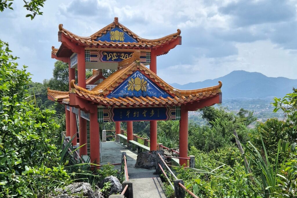 Aussicht Perak Tong Tempel Ipoh Malaysia